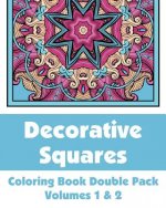 Decorative Squares Coloring Book Double Pack (Volumes 1 & 2)