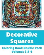 Decorative Squares Coloring Book Double Pack (Volumes 3 & 4)