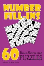 Number Fill-Ins: 60 Brain Sharpening Puzzles