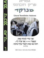 HaKones - Linear Translation Assistant - Menukad: Bava Kamma Perek #6 - Zichron Avrohom Dovid - 8.5x11 Format