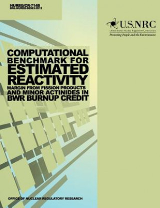 Computational Benchmark for Estimated Reactivity Margin from Fission Products and Minor Actinides in BWR Burnup Credit