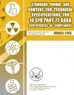 Standard Format and Content for Technical Specifications for 10 CFR Part 72 Cask Certificates of Compliance