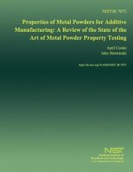 Properties of Metal Powders for Additive Manufacturing: A Review of the State of the Art of Metal Powder Property Testing