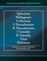 Ephesians Philippians Colossians I Thessalonians II Thessalonians I Timothy II Timothy Titus Philemon