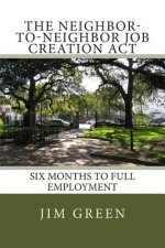 The Neighbor-To-Neighbor Job Creation Act: [NTN] Six Months To FULL EMPLOYMENT