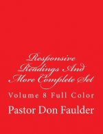 Responsive Readings And More Complete Set: Volume 8 Full Color