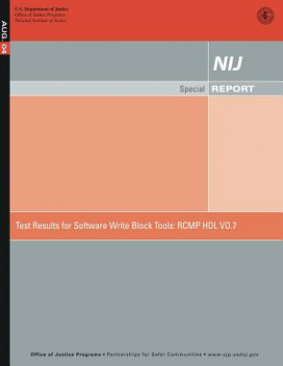 Test Results for Software Write Block Tools: Rcmp Hdl Vo.7