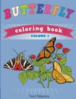 Butterfly Coloring Book (Avon Coloring Books)