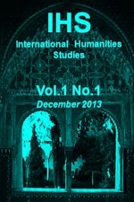 IHS International Humanities Studies, Vol 1. No 1.December 2013