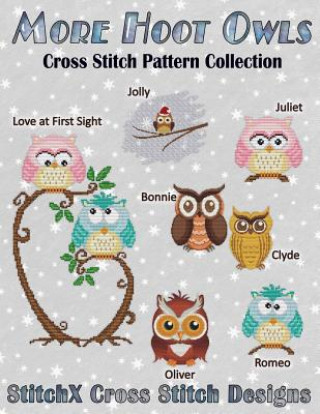 More Hoot Owls ... Cross Stitch Pattern Collection