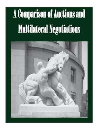 A Comparison of Auctions and Multilateral Negotiations