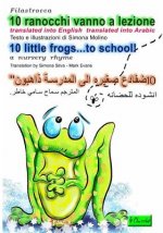 10 ranocchi...vanno a lezione: translated into English translated into Arabic