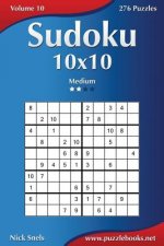 Sudoku 10x10 - Medium - Volume 10 - 276 Puzzles