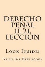 Derecho Penal 1L 2L Leccion: Look Inside!