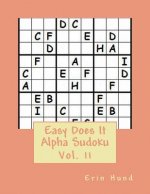 Easy Does It Alpha Sudoku Vol. 11