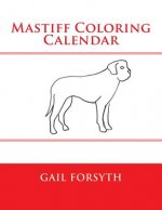 Mastiff Coloring Calendar