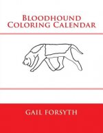 Bloodhound Coloring Calendar