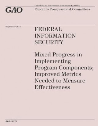 Federal Information Security: Mixed Progress in Implementing Program Components; Improved Metrics Needed to Measure Effectiveness