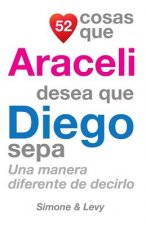 52 Cosas Que Araceli Desea Que Diego Sepa: Una Manera Diferente de Decirlo