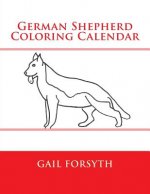 German Shepherd Coloring Calendar