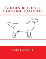 Golden Retriever Coloring Calendar