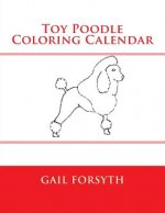 Toy Poodle Coloring Calendar