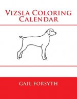 Vizsla Coloring Calendar