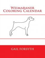Weimaraner Coloring Calendar