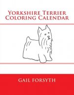 Yorkshire Terrier Coloring Calendar