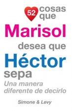 52 Cosas Que Marisol Desea Que Héctor Sepa: Una Manera Diferente de Decirlo
