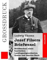 Jozef Filsers Briefwexel (Großdruck)