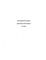 Asia Regional Program Operational Plan Report FY 2013