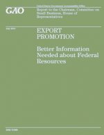 Export Promotion: Better information Needed about Federal Resources