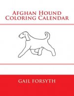Afghan Hound Coloring Calendar
