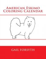 American Eskimo Coloring Calendar