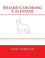 Briard Coloring Calendar