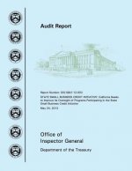 State Small Business Initiative: California Needs to Improve Its Oversight of Programs Participating in the State Small Business Credit Initiative