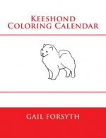 Keeshond Coloring Calendar
