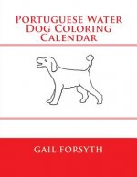Portuguese Water Dog Coloring Calendar