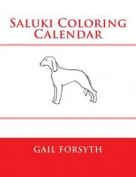 Saluki Coloring Calendar