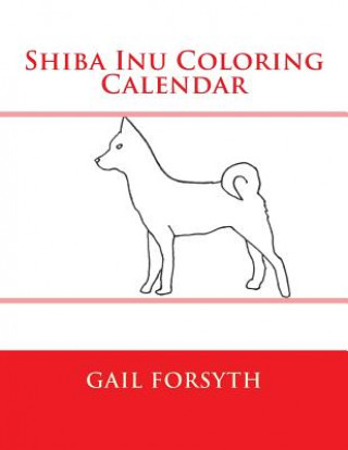 Shiba Inu Coloring Calendar