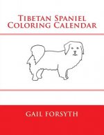 Tibetan Spaniel Coloring Calendar