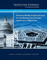 The Army Did Not Properly Account For and Manage Force Provider Equipment in Afghanistan