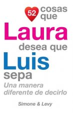 52 Cosas Que Laura Desea Que Luis Sepa: Una Manera Diferente de Decirlo