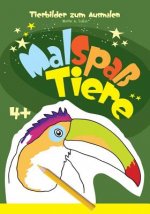 Tierbilder zum Ausmalen: Malspaß Tiere