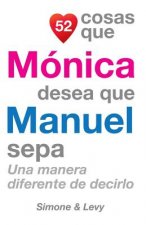52 Cosas Que Mónica Desea Que Manuel Sepa: Una Manera Diferente de Decirlo