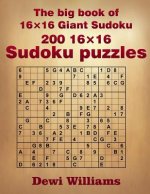 The big book of 16 × 16 Giant Sudoku: 200 16 × 16 Sudoku Puzzles
