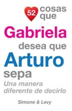52 Cosas Que Gabriela Desea Que Arturo Sepa: Una Manera Diferente de Decirlo