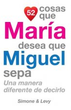 52 Cosas Que María Desea Que Miguel Sepa: Una Manera Diferente de Decirlo
