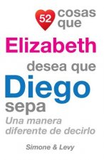 52 Cosas Que Elizabeth Desea Que Diego Sepa: Una Manera Diferente de Decirlo